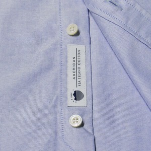 ( BLUE ) RAGLAN SLEEVE OXFORD SHIRT