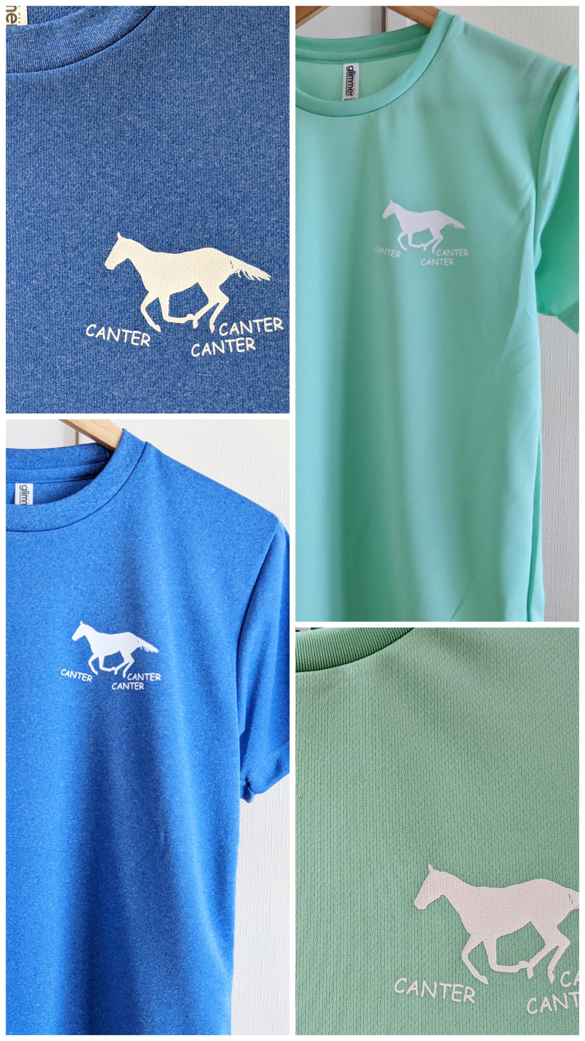 馬シルエット ドライTシャツ 【送料込み】 | ようすけの店