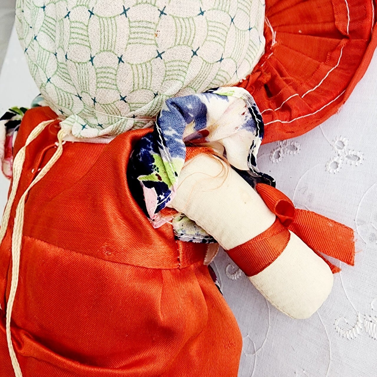 文化人形 レッドの女の子 | アンティーク雑貨・家具・骨董品