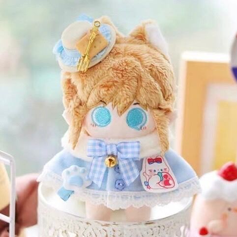 10cm】うさぎ デザート風 ポンチョ マント セット 4色 着ぐるみ ぬい服