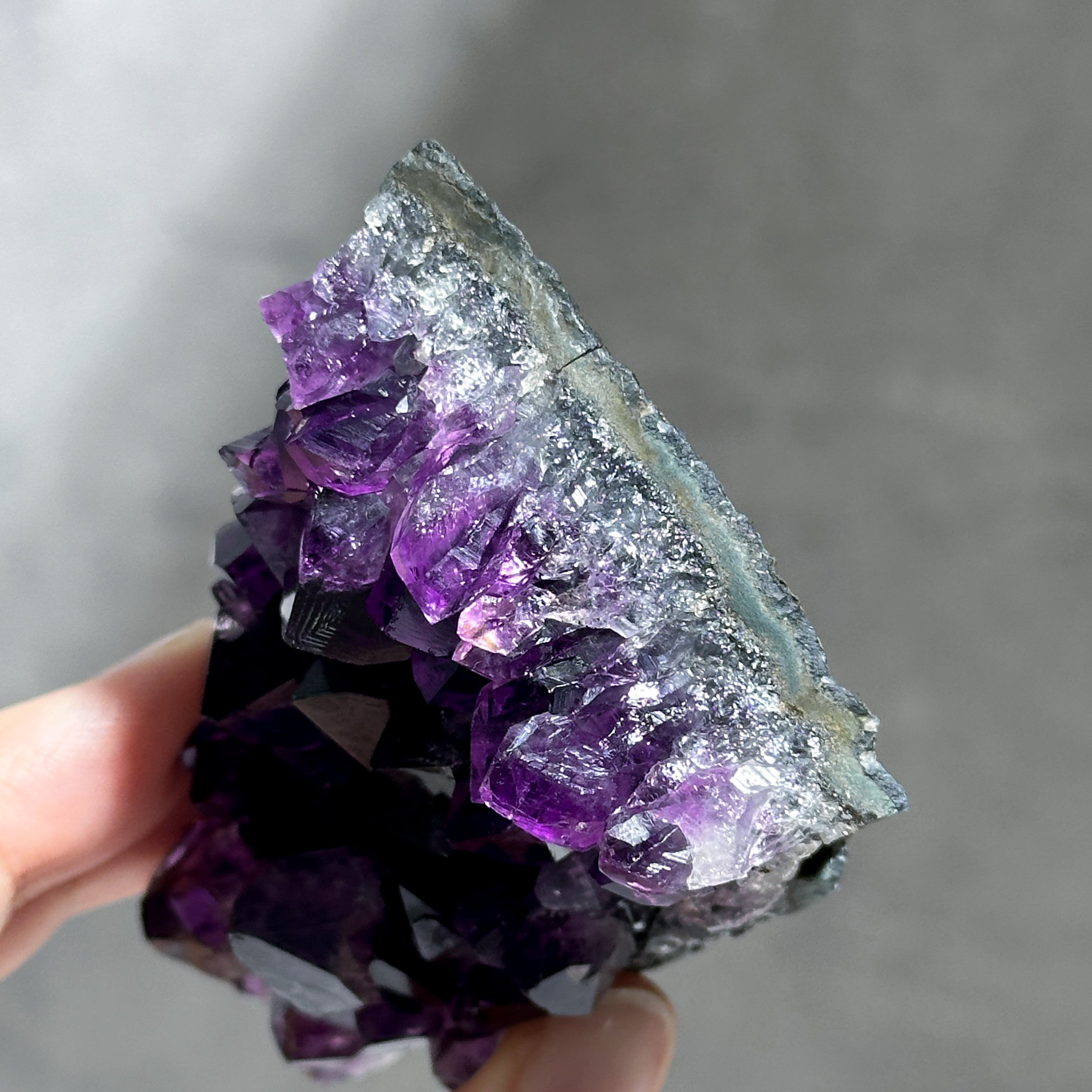 高品質】天使の指紋◎ウルグアイ産アメジスト 原石74◇ Amethyst