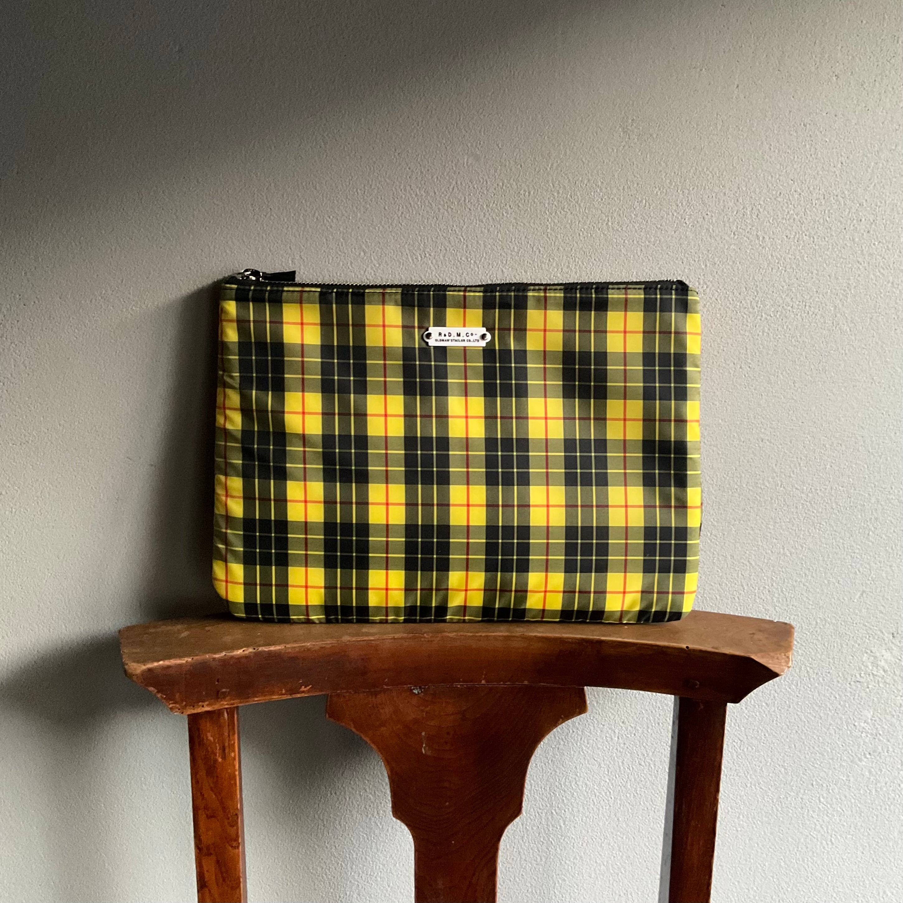 R&D.M.Co-/OLDMAN'S TAILOR チェックブランケット check blanket #5891