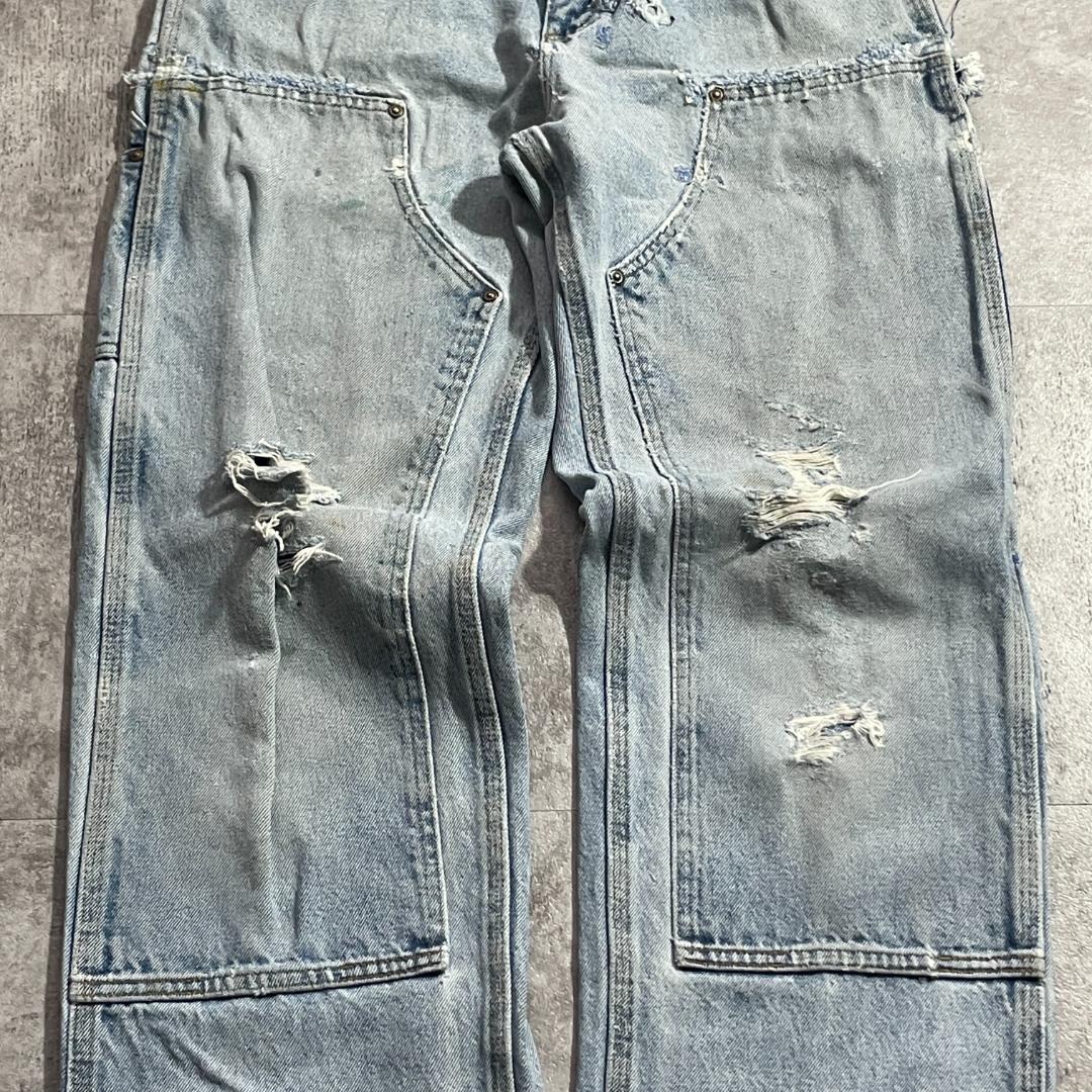 00s デニム ダブルニー Carhartt B73 DST 31×34 | ib2