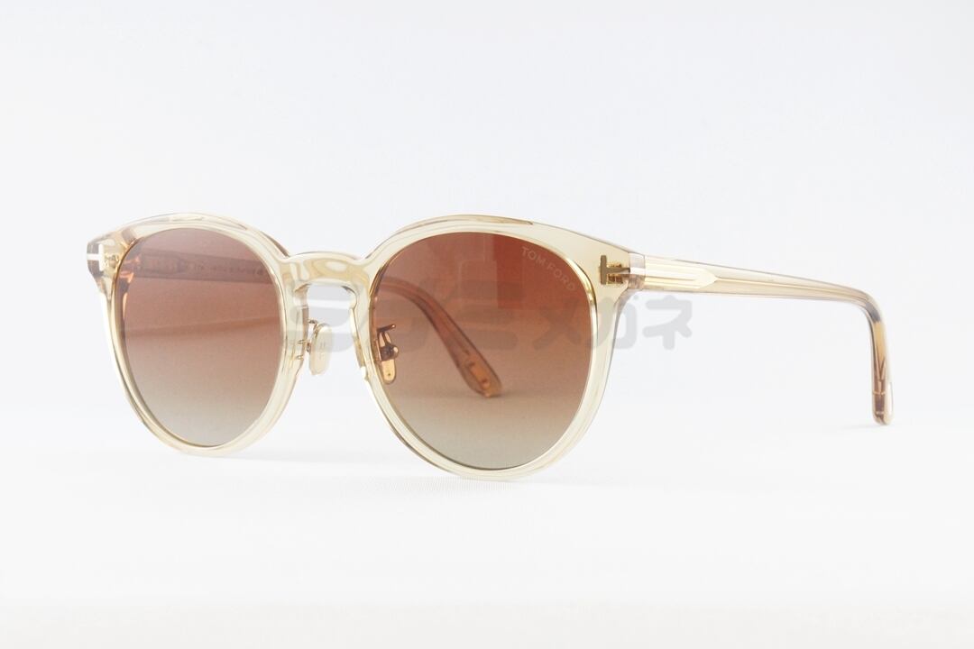 TOM FORD クリア サングラス TF1052-K 51F ボストン メンズ レディース