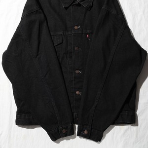 Mint L 92年 USA 70507-4159 サルファーブラック デニムジャケット Levi’s リーバイス