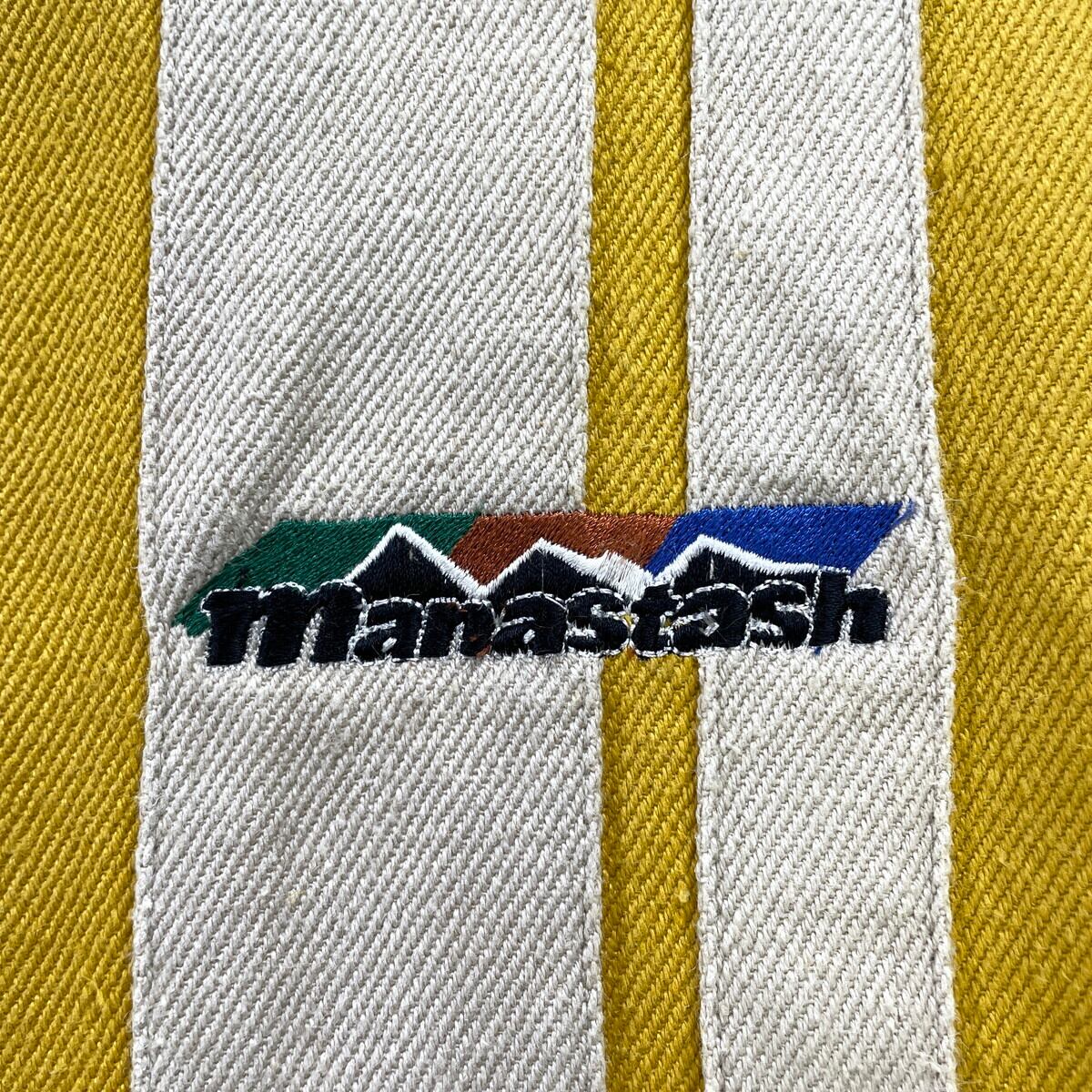 00年代 Manastash マナスタッシュ ヘンプ レーシングジャケット メンズ
