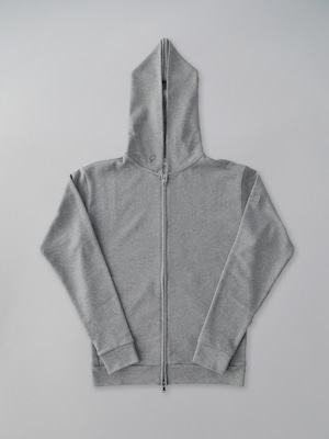 Basic Zip Up Parker　Gray