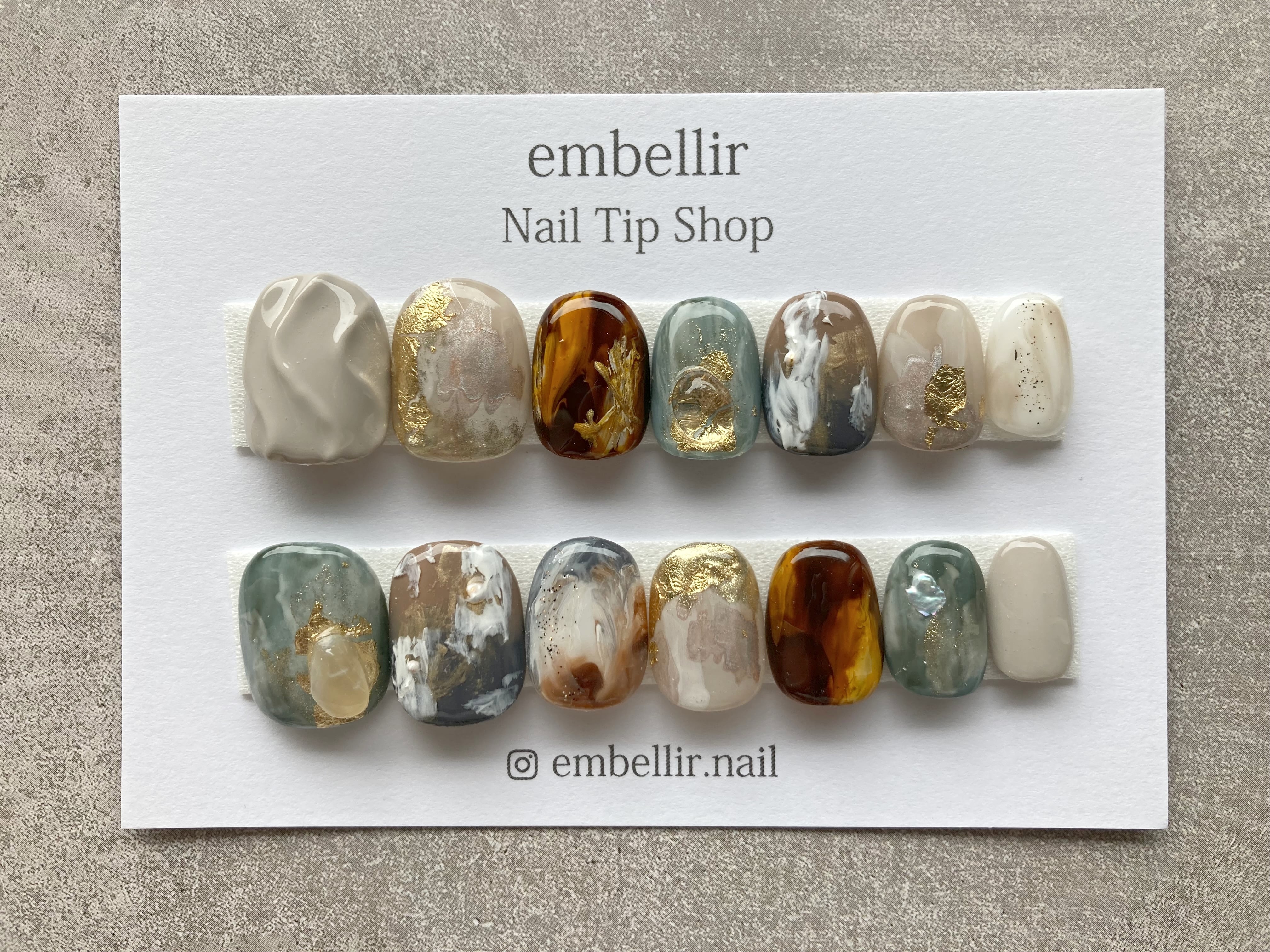 再販 サイズ固定14本セット ロシアングレー×グレイッシュミストの