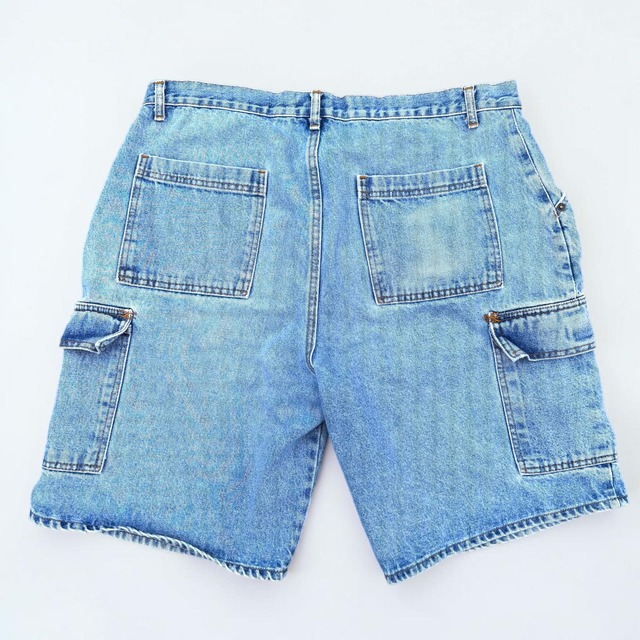 【LADIES】Oversized Denim Shorts - Size 40