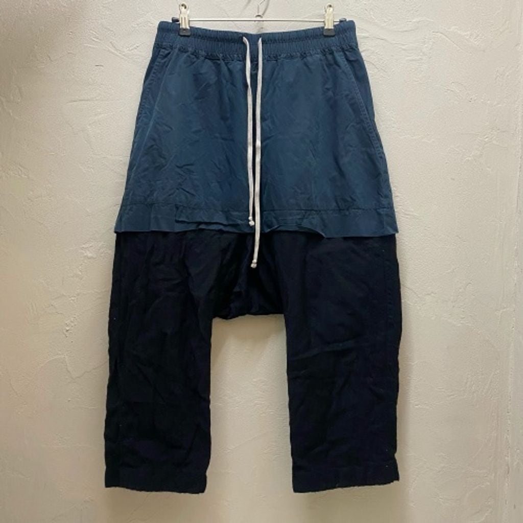 LAid Back サルエルパンツ readymade リックオウエンス Rick Owens◇Drawstring Long Pants/サルエルパンツ/36/コットン/BLK