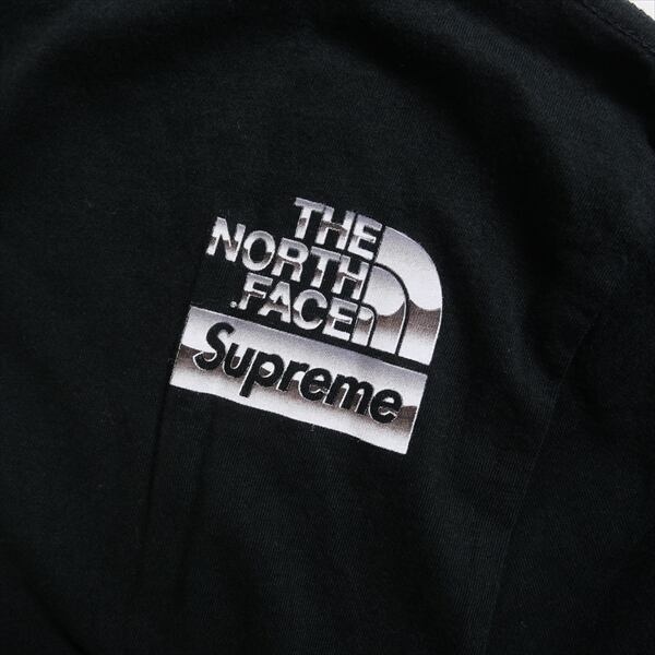 NORTH FACE METALLIC LOGO TEE BLACK Mサイズ