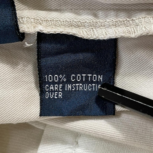 90-00s Ralph Lauren 33/30 ベージュチノパンツ 詳細写真4