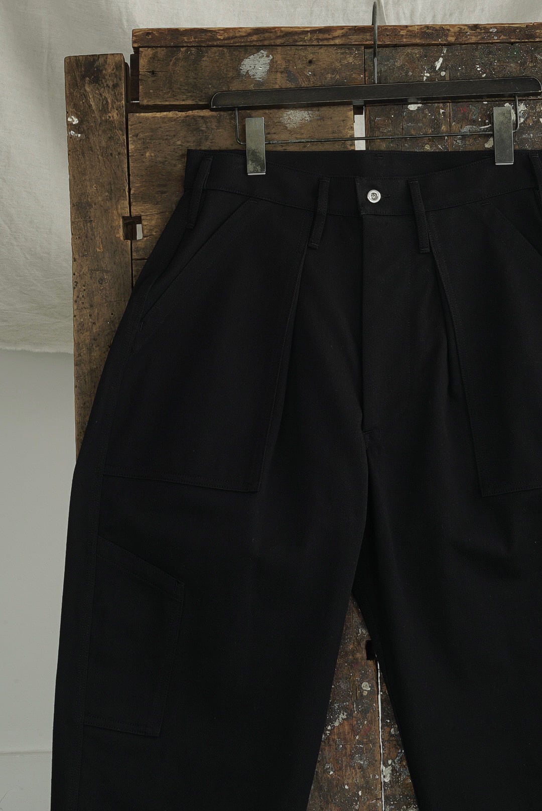 TUKI - 原田服飾研究所 - COMBAT PANTS - BLACK | Brownie