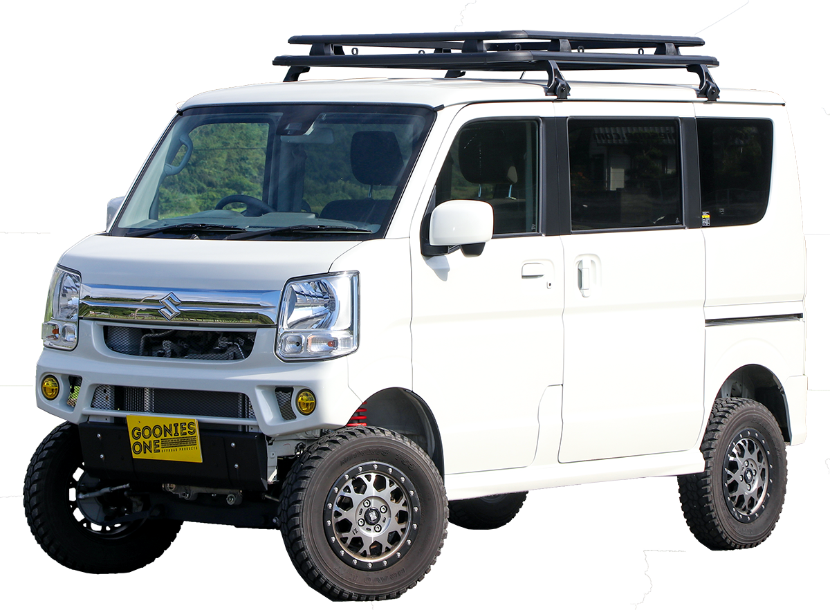 国内最安値！ TERZO スズキ DA17V エブリイ DA17W エブリイワゴン ハイルーフ車用 ルーフキャリア取付2点セット 