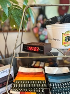 Westclox LED Digital Alarm Woody Clock