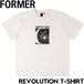 FORMER フォーマー REVOLUTION T-SHIRT 半袖TEE Tシャツ FTE-25304 BONE 25SU 日本代理店正規品L
