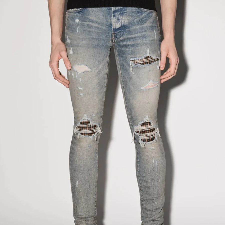 AMIRIMX1 NEON PLAIDINDIGO | AYIN