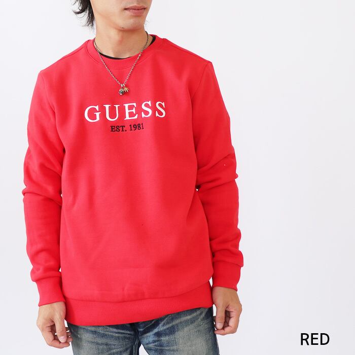 30%OFF GUESS ゲス トレーナー スウェット 刺繍ロゴ MJ4K8457K | UPPER