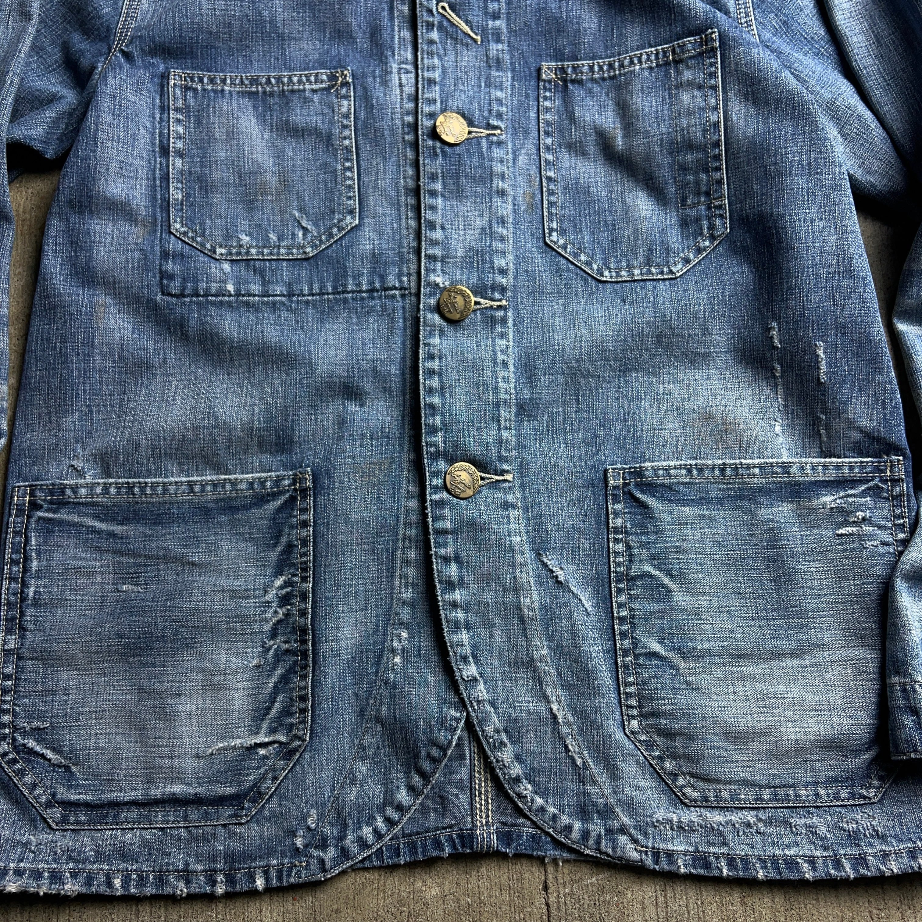 Polo Ralph Lauren Change Button Denim Chore Jacket ポロ Polo Ralph Lauren Change Button Denim Chore Jacket ポロ