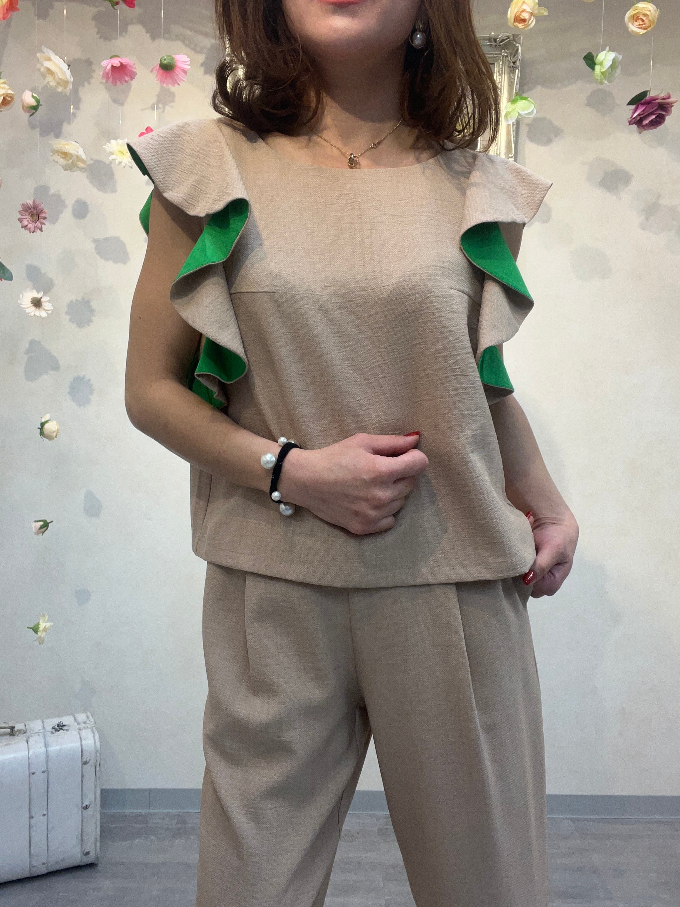 ドスディオサス dosdiosas テーパードパンツ セットアップ提案  