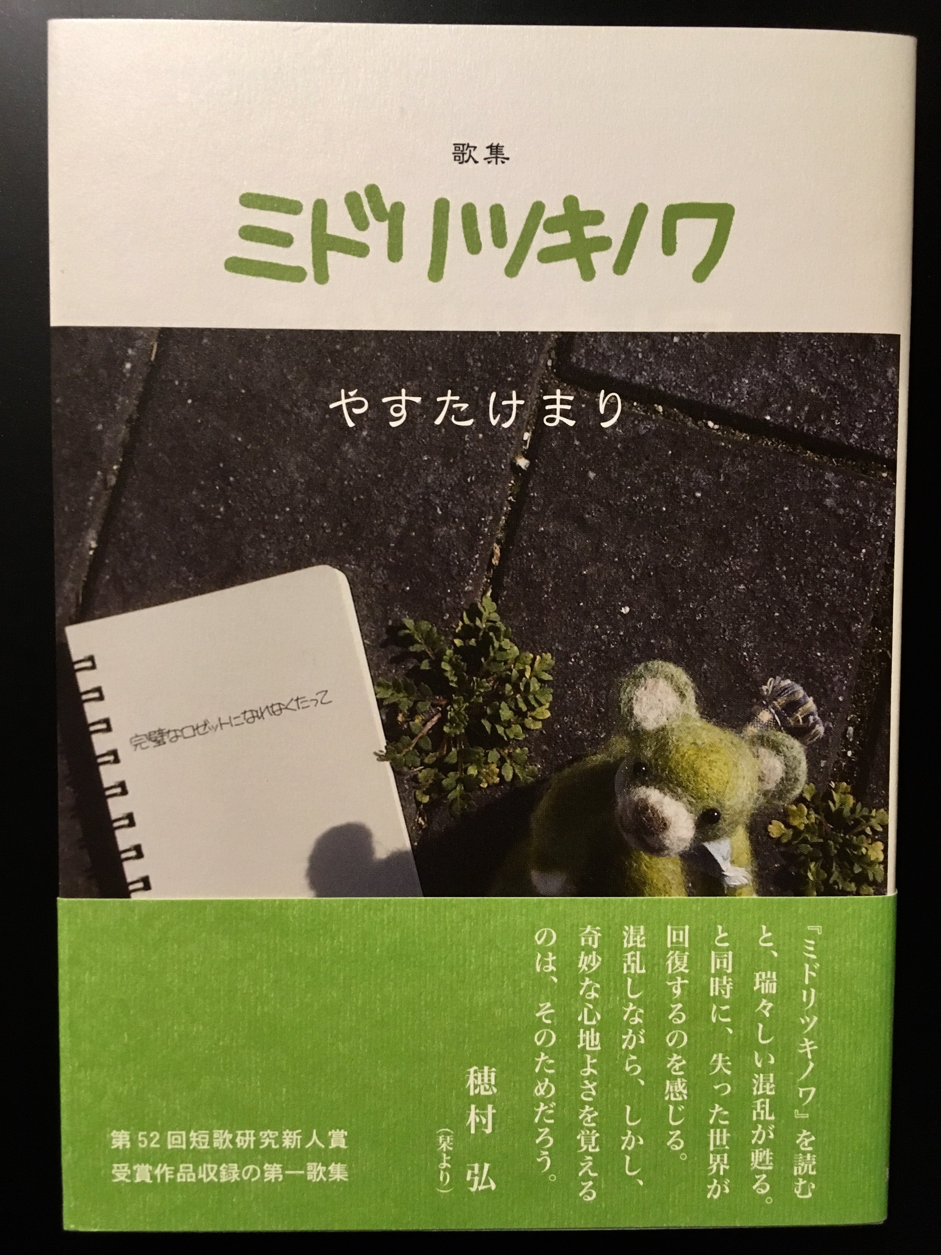 野に住みて : 短歌集+資料編　初版 やすたけまり『歌集 ミドリツキノワ』 | 書肆スウィートヒアアフター