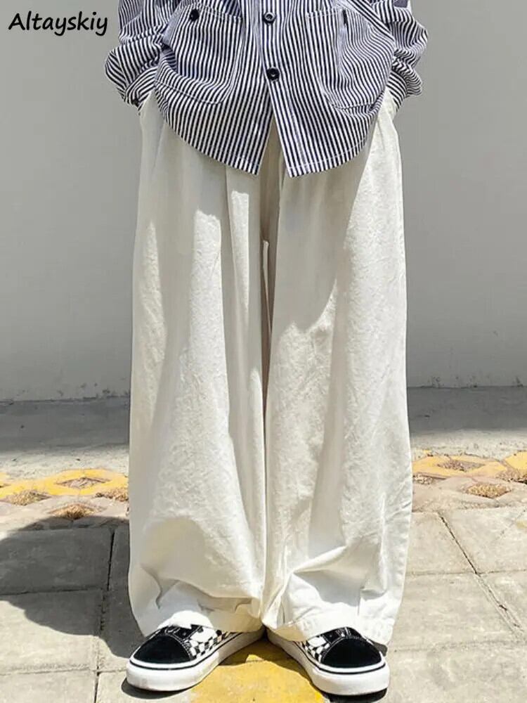 【新作】【送料無料】 カーゴパンツ女性ゆるいファッションストリート怠惰なカジュアル韓国スタイルシンプルな固体オールマッチ弾性ウエストシック人気居心地の良い 0344320345400