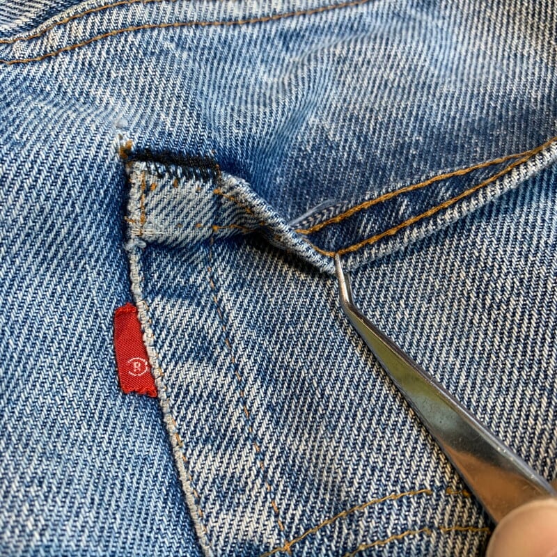 70's Levi's リーバイス 505-0217 デニム 66後期 刻印8 スモールe