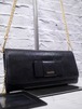 美品 ◆ miu miu ミュウミュウ MADRAS マドラス クロスボディ ショルダー ウォレット バッグ ポシェット 黒x金◆ クロスボディ仕様の定番♪