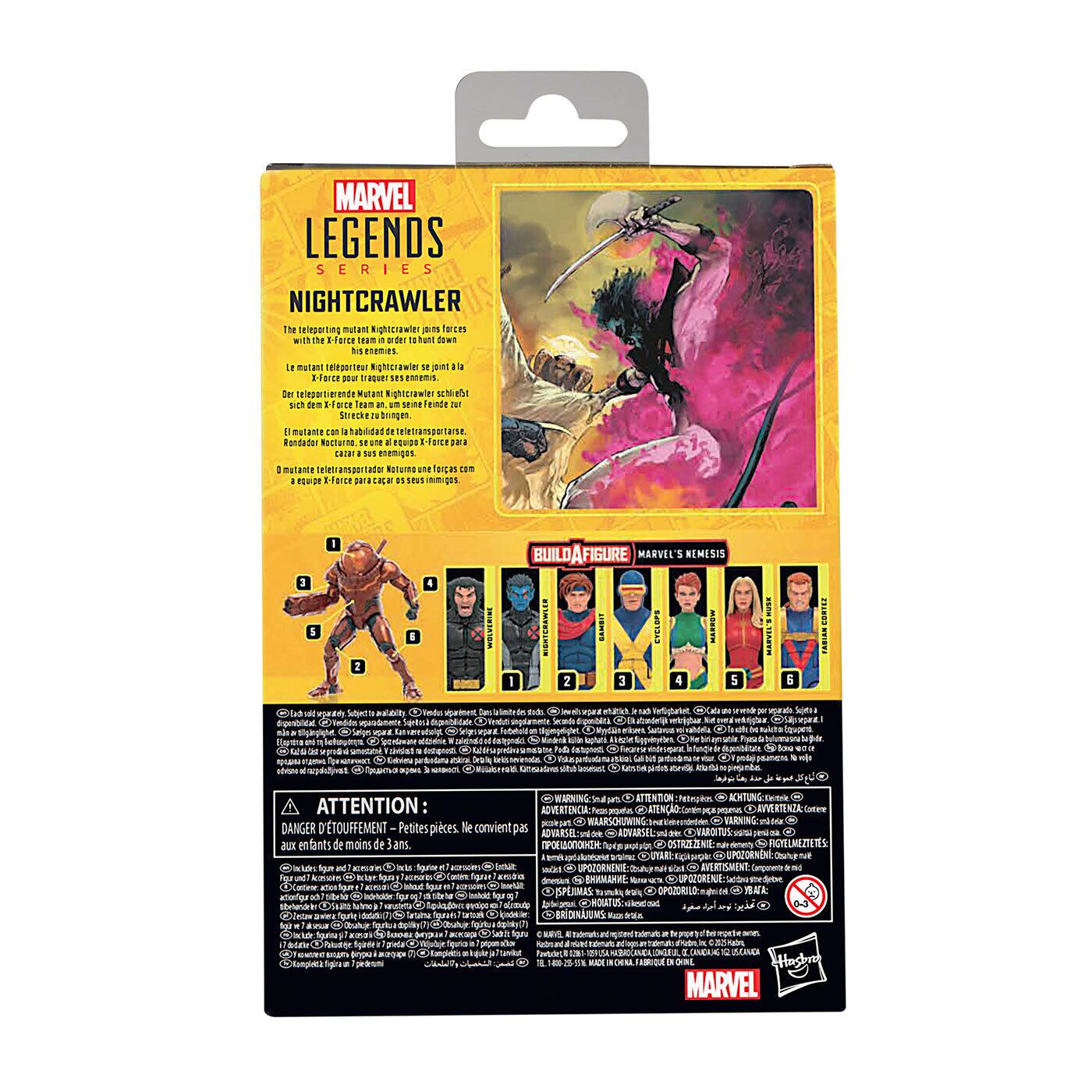 マーベルレジェンド ナイトクローラー X-MEN Marvel - Marvel Legends: 6 Inch Action Figure - X-Men Series