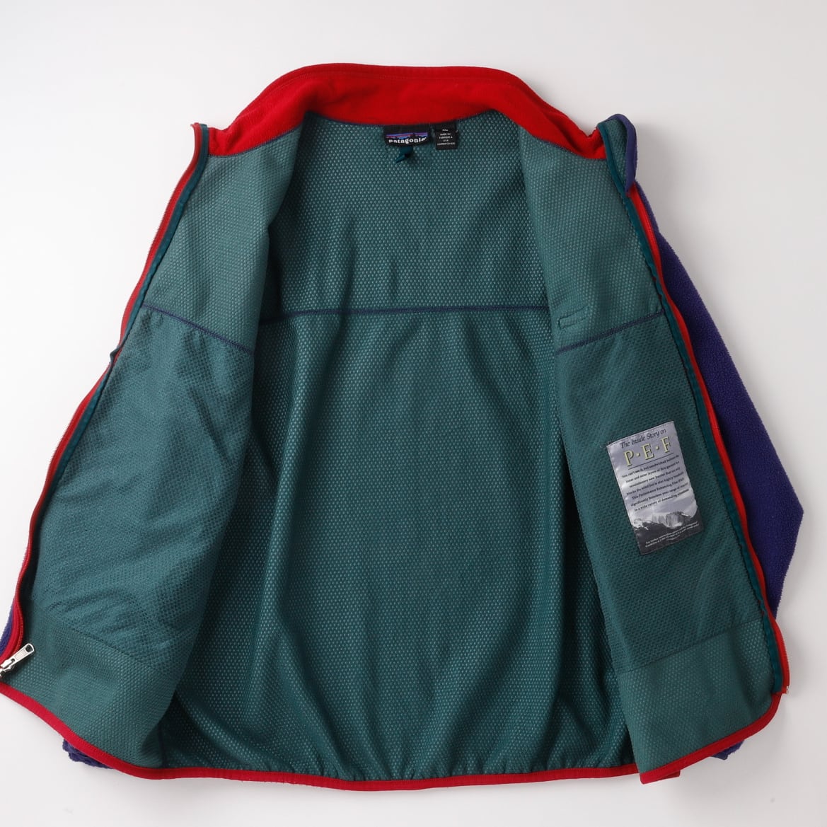 極美品】90s Patagonia fleece jacket Cardigan purple made in USA