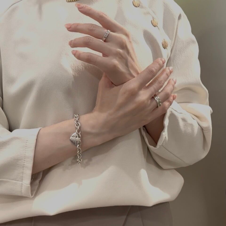 TIFFANY&CO】【12号】2317 T&CO ティファニー ナローシルバー925