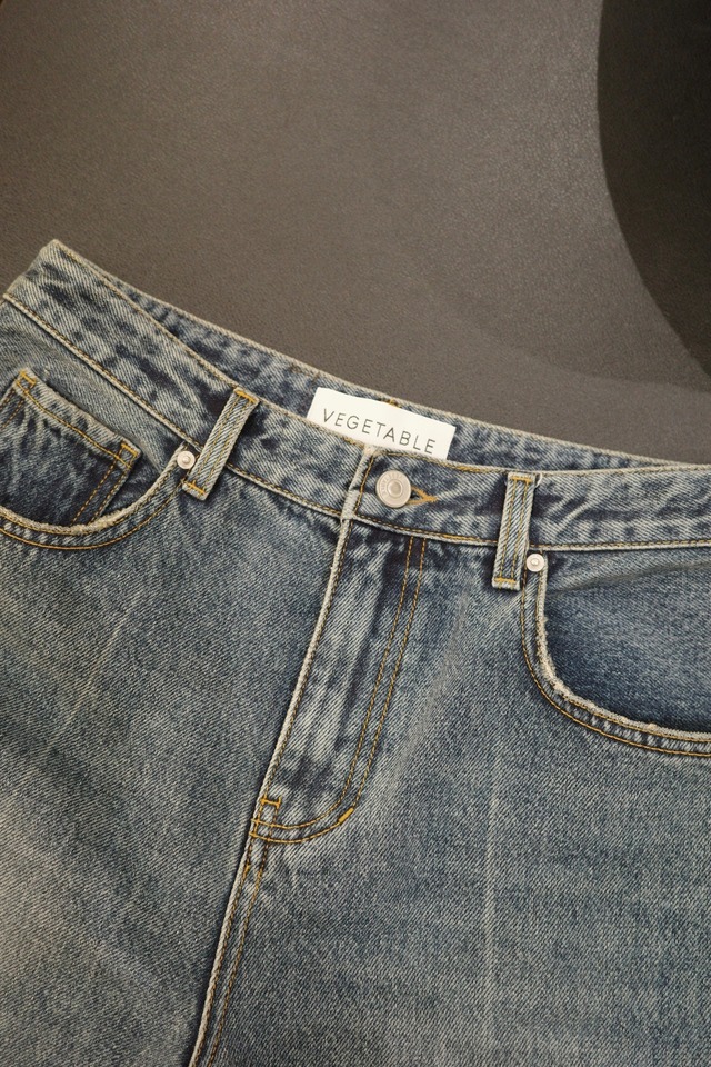 (予約) vegetable / Boo archive denim 1color