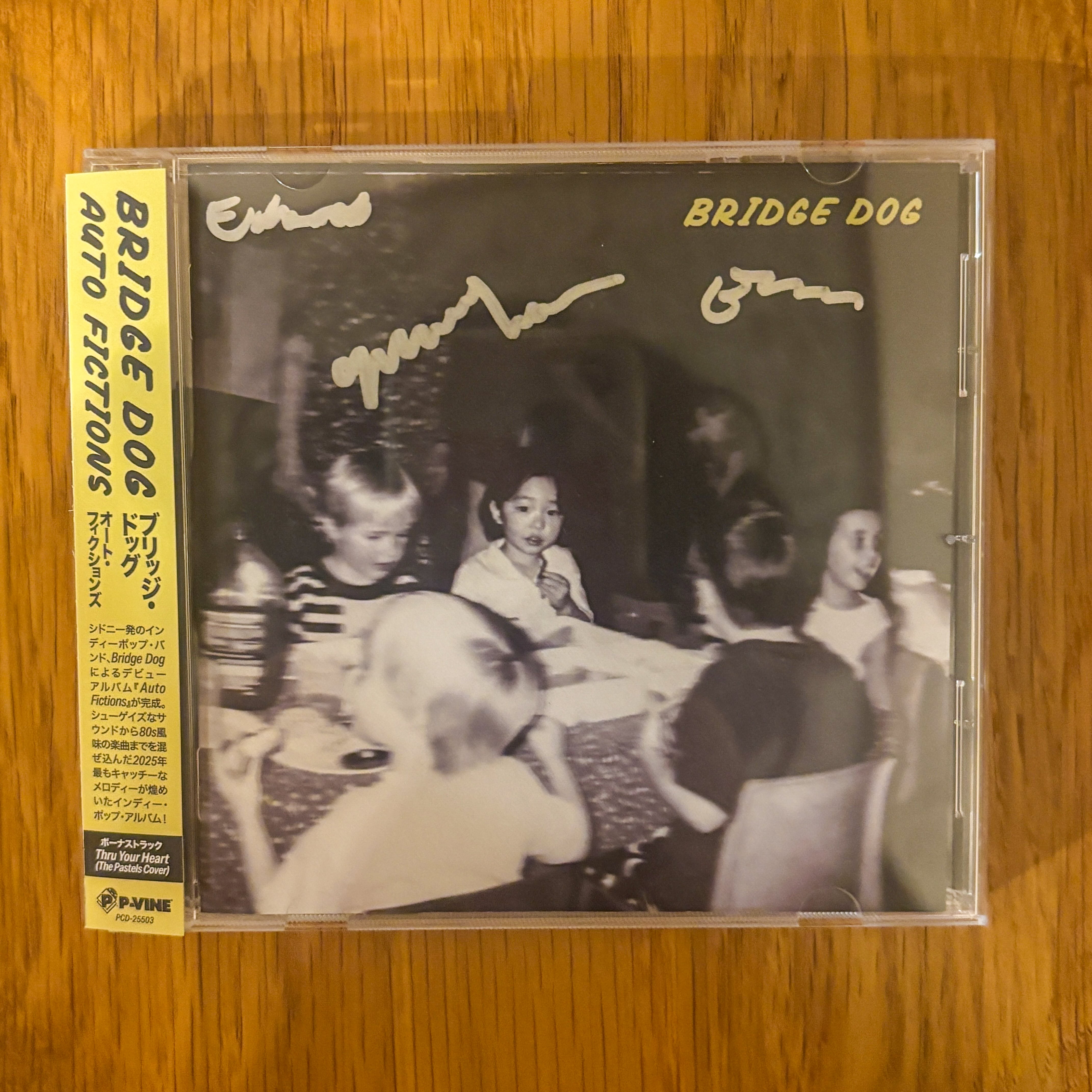 Bridge Dog / Auto Fictions（CD w Signed）