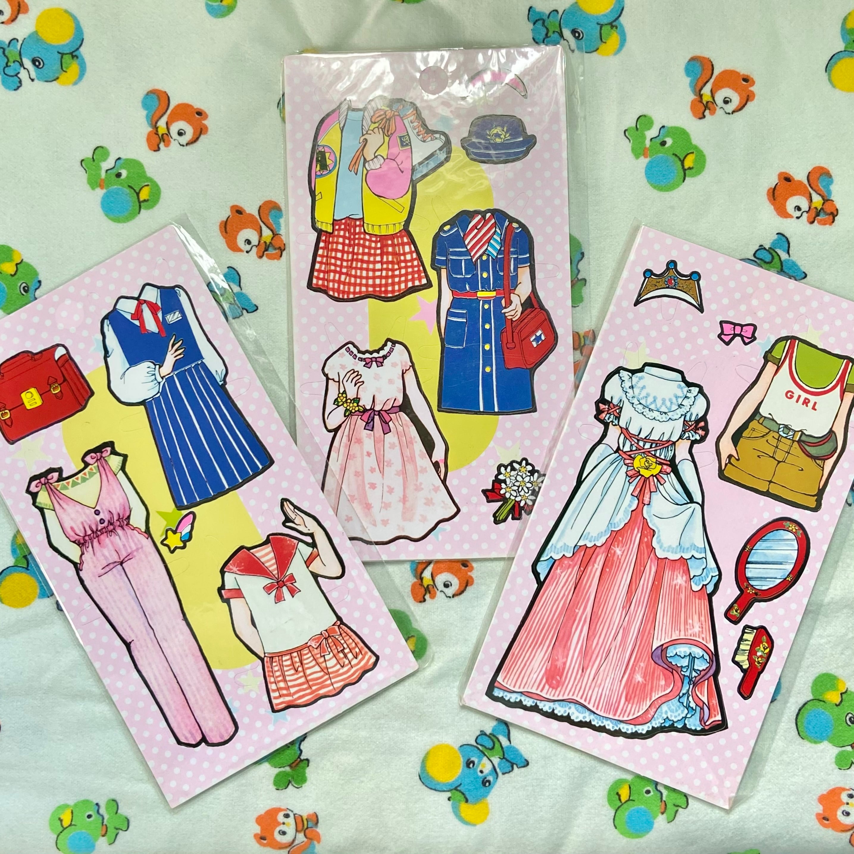 昭和当時もの☆紙物☆着せ替えあそび | ケダマヤ商店