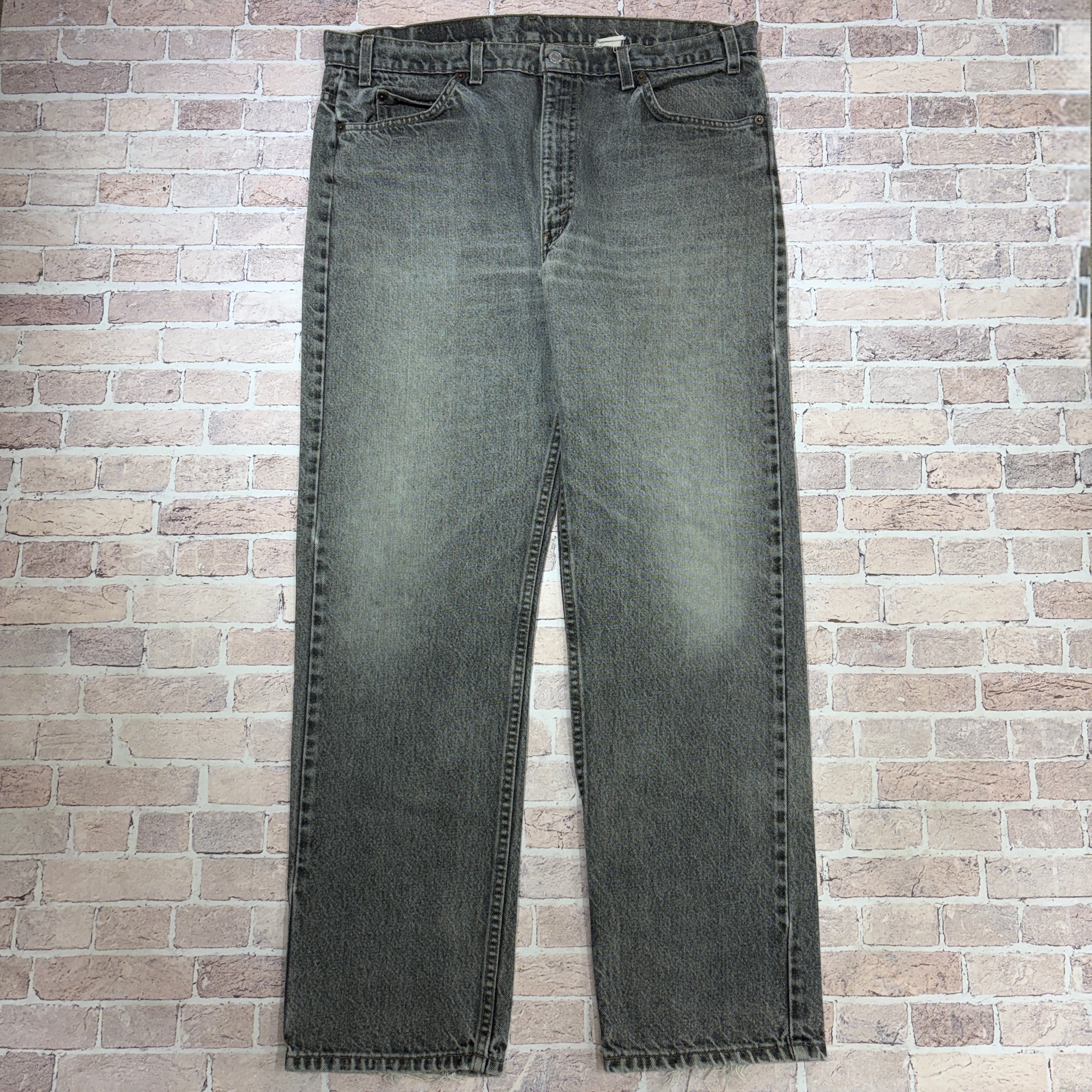 1990s LEVI'S 505 DENIM PANT 先染めBLACK USA | safarionline