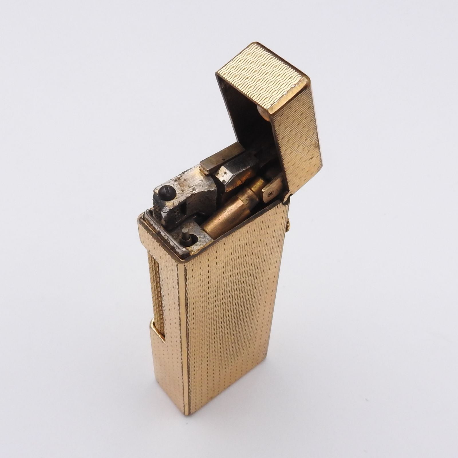 ダンヒル dunhill ガスライター ゴールド 【着火確認済み】喫煙グッズ