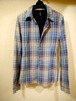 美品◆wjk フックデザイン チェックシャツ ネルシャツ S◆