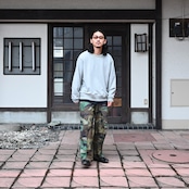 KUON / GANKO別注 Sashiko Sweatshirt style3