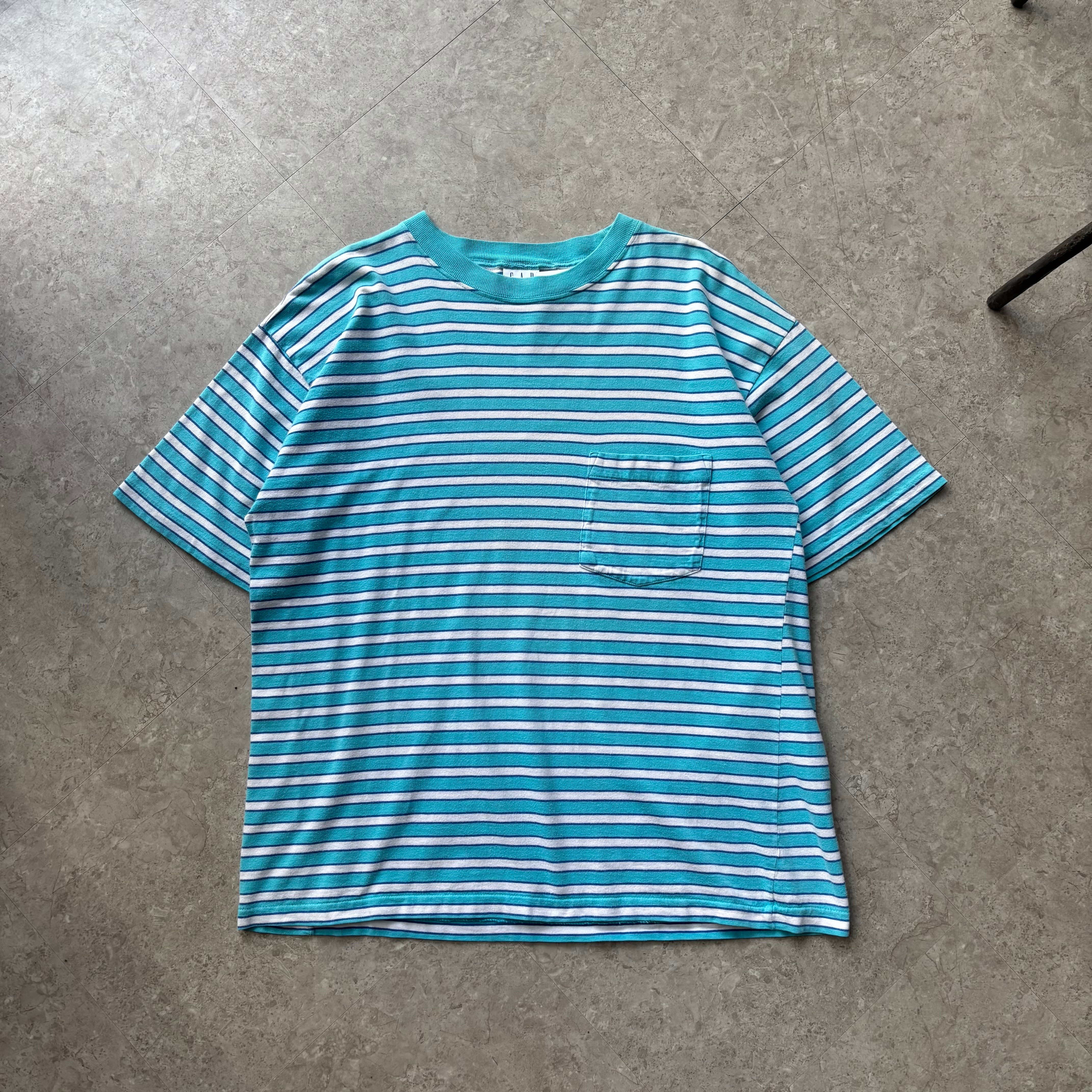 90s GAP border pocket T-shirt【仙台店】 | What'z up