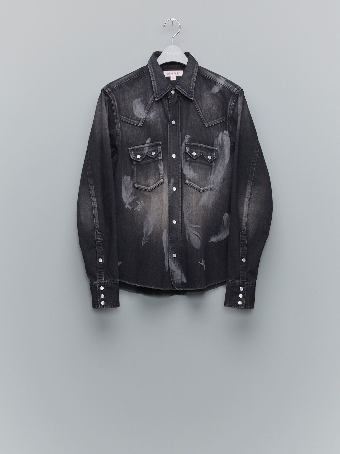 MASU 25ss ELEPHANT WESTERN SHIRT（MASU 25ss ELEPHANT WESTERN