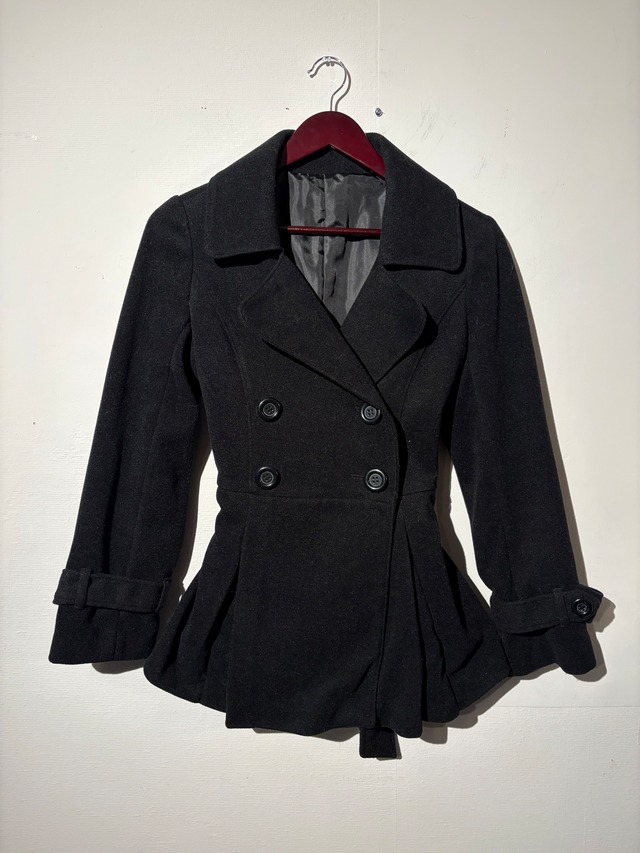 Wool blend peacoat