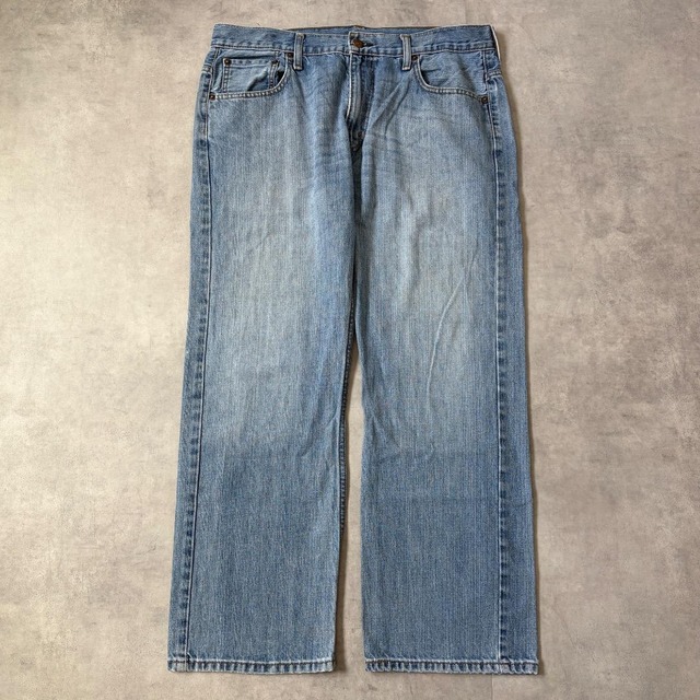 リーバイス569 Levis W34 ブルーデニム 青 古着 ヒゲ 20454