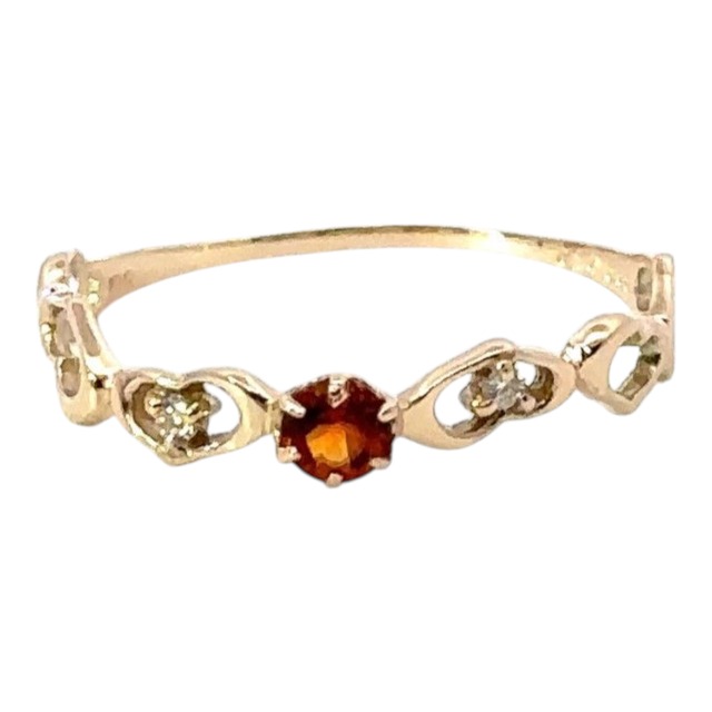 K10 3ﾐﾘﾏﾃﾞｲﾗｼﾄﾘﾝ/0.02ctﾀﾞｲﾔ ﾘﾝｸﾞ