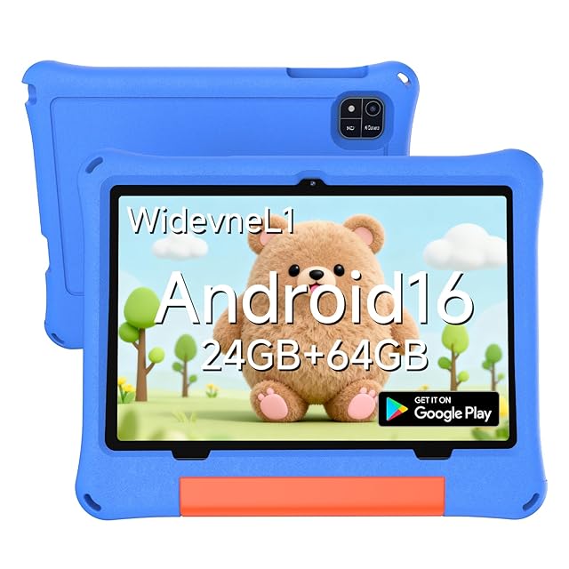 タブレット キッズタブレット 10インチ 子ども用 EVAケース Android16
