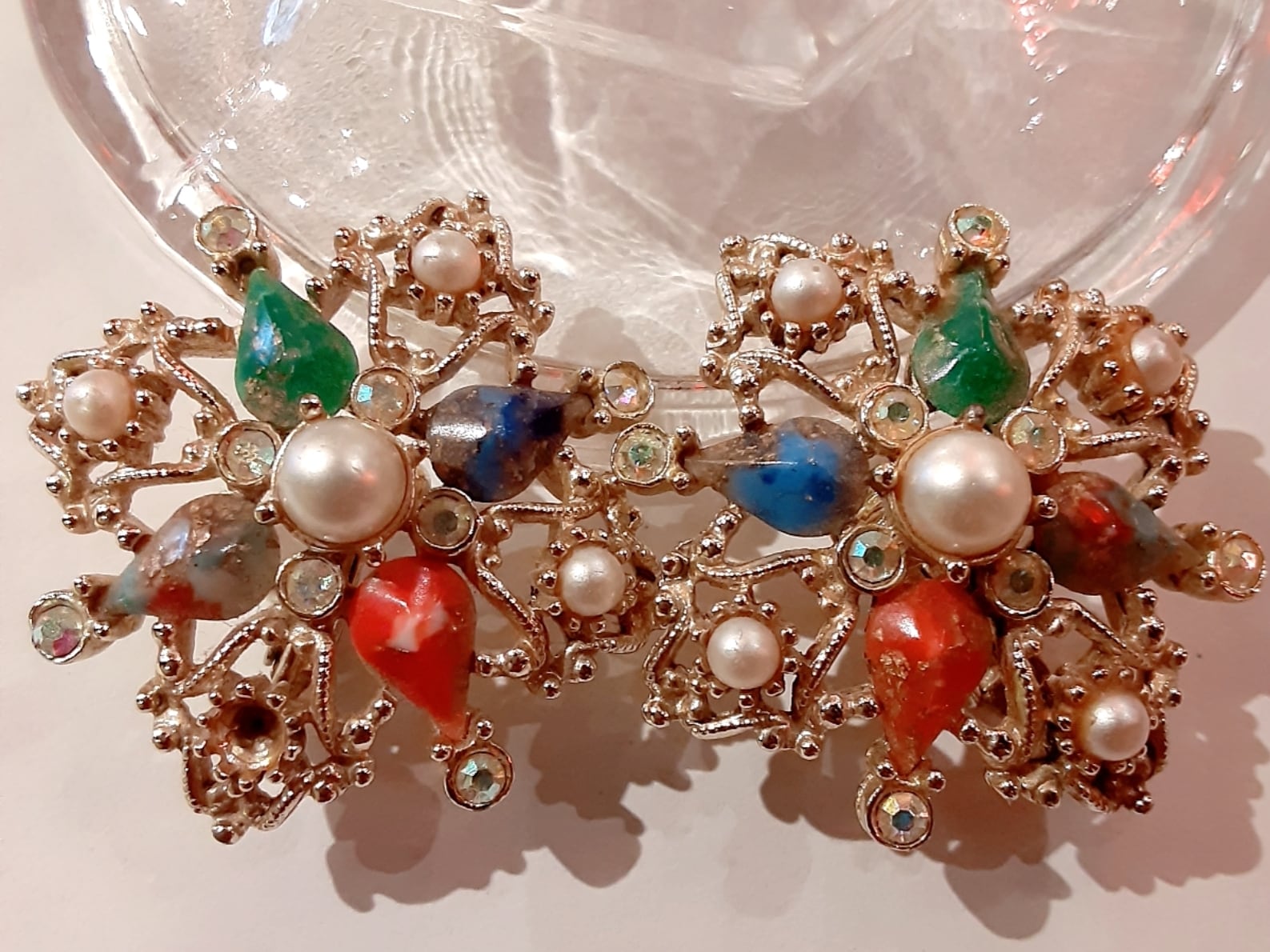 Vintage bijou earrings 