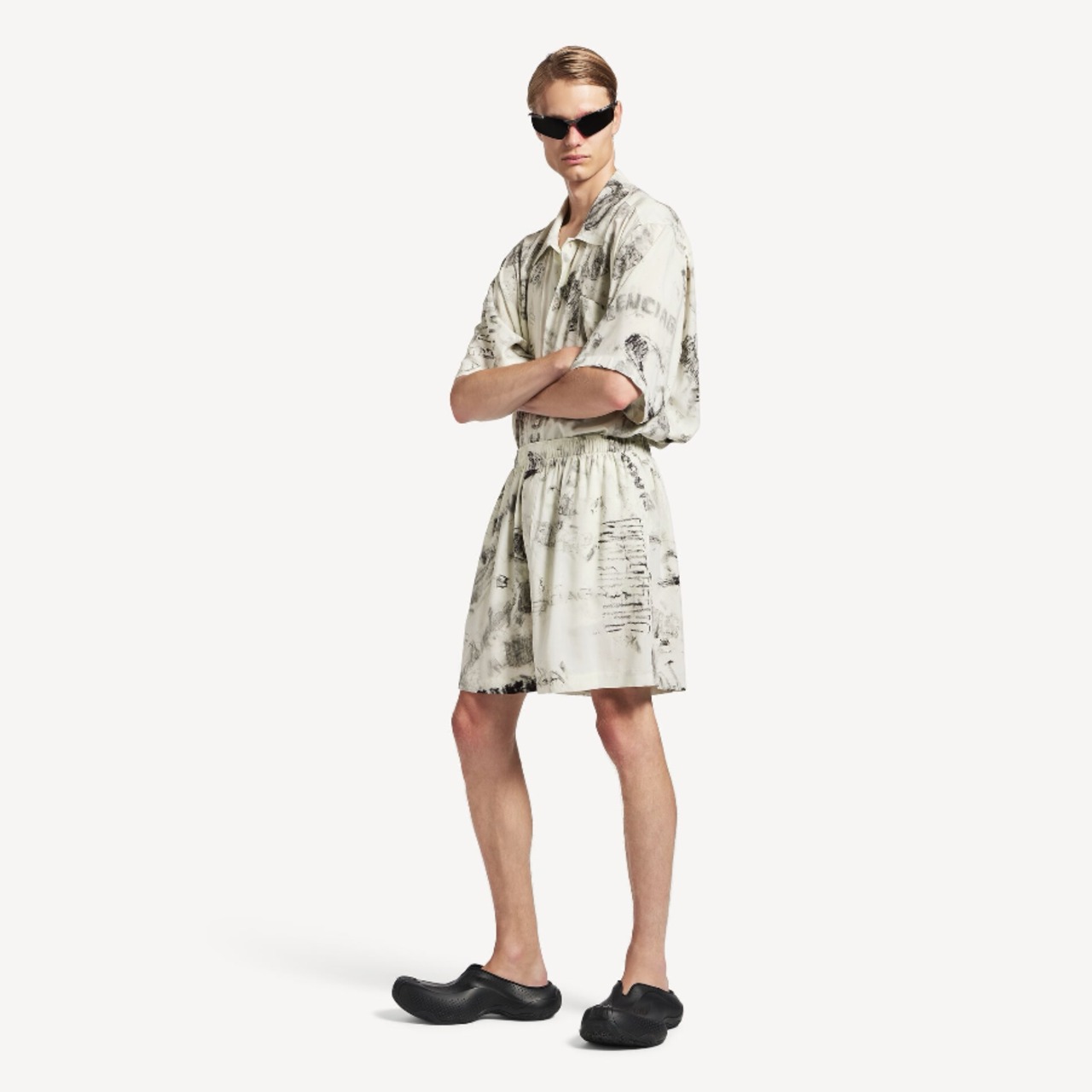 【BALENCIAGA】Pyjama Shorts - 9