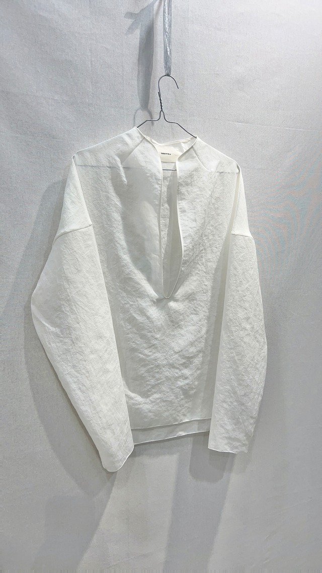 【TODAYFUL】Slub Slit Shirts / White（要お問い合わせ）