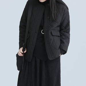 No-Collar Diamond Jacket【TR3252】