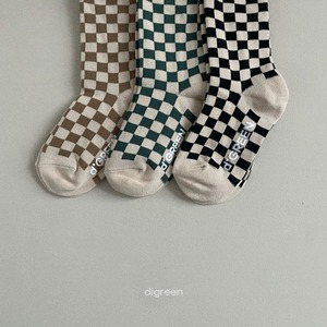 «sold out» Checkerboard socks 3set  チェッカーソックス 靴下