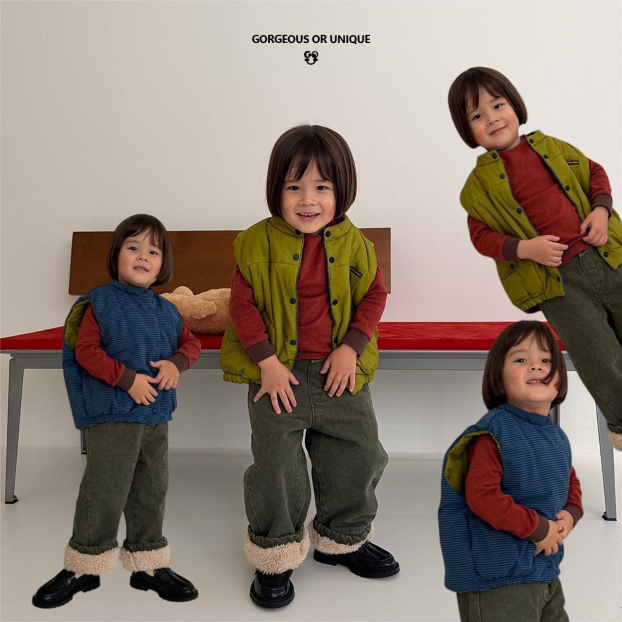 GOU［取寄］hotpack vest (reversible) 26winter